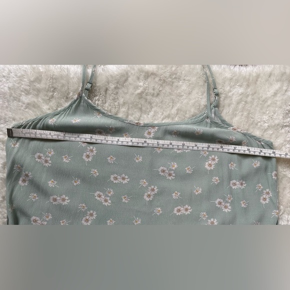 Breath Of Youth - Will Wait Forever Slip Midi Dress - Daisy Print - XL - Picture 8 of 8